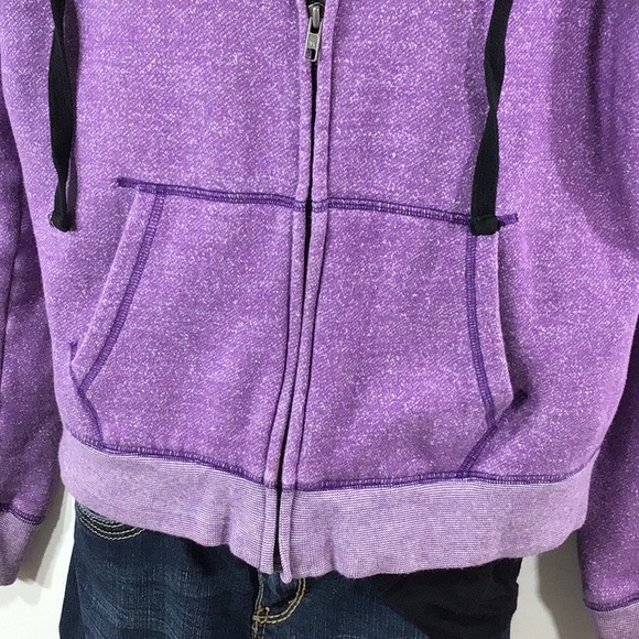 VS Pink purple zip front cardigan jacket M - Picture 4 of 11
